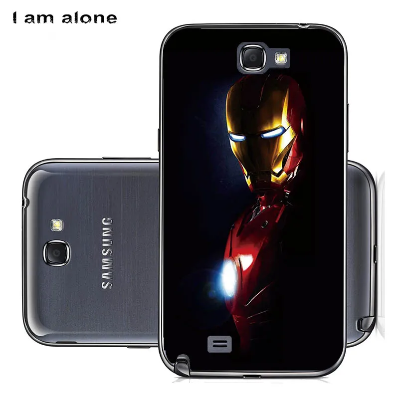 Чехлы для телефонов I am alone для samsung Galaxy Note 2 II N7100, 5,5 дюймов, жесткий пластиковый пакет, Модный Цветной Чехол для мобильного телефона - Цвет: PC S28