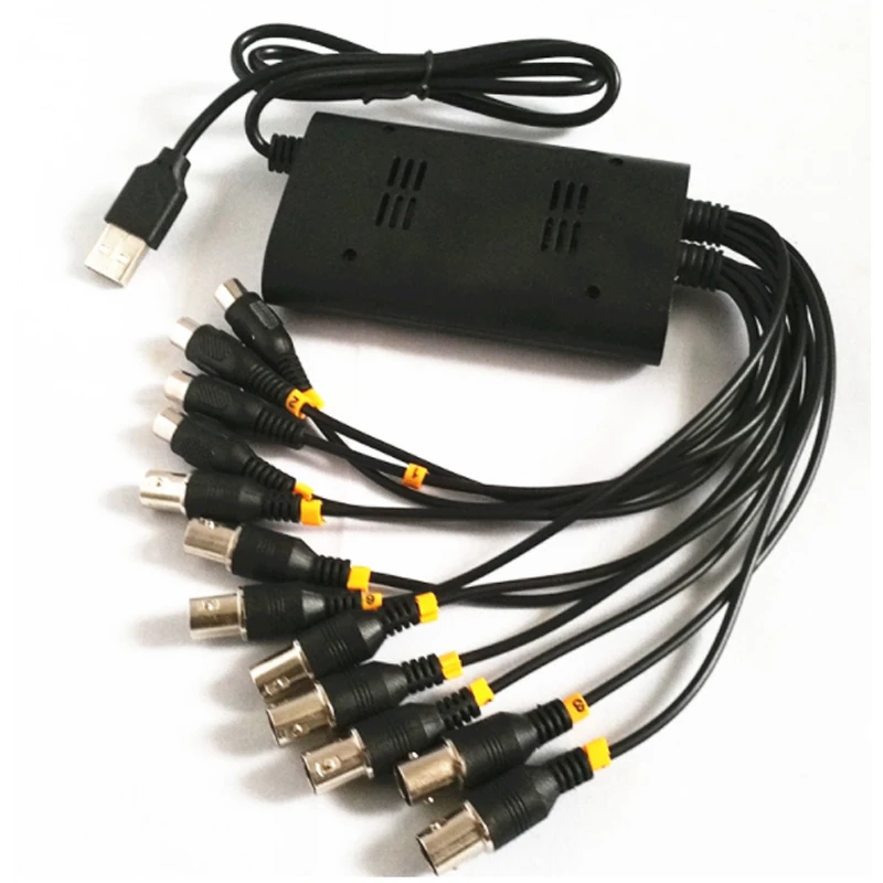 8 канальная камера видеонаблюдения USB DVR карта для ноутбука КАРТА видеосъемки