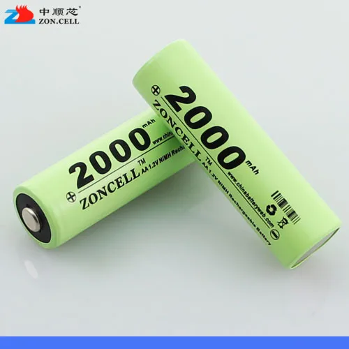 In 2000mAh 1.2V Ni MH rechargeable battery 2 ah No. 5 AA wireless mouse shaver. Rechargeable Li-ion Cell | Электроника