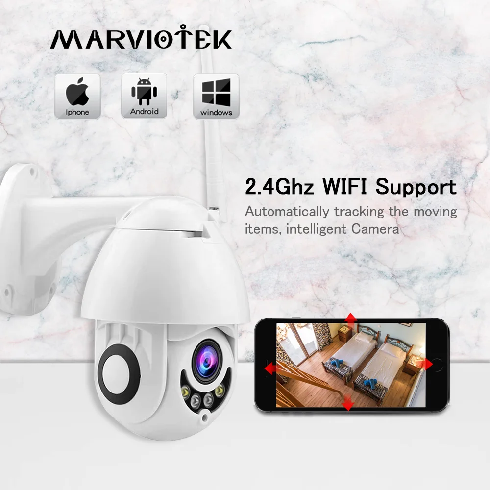Wi Fi IP камера внешняя Onvif Мини HD всепогодный ночное видение Домашняя безопасность