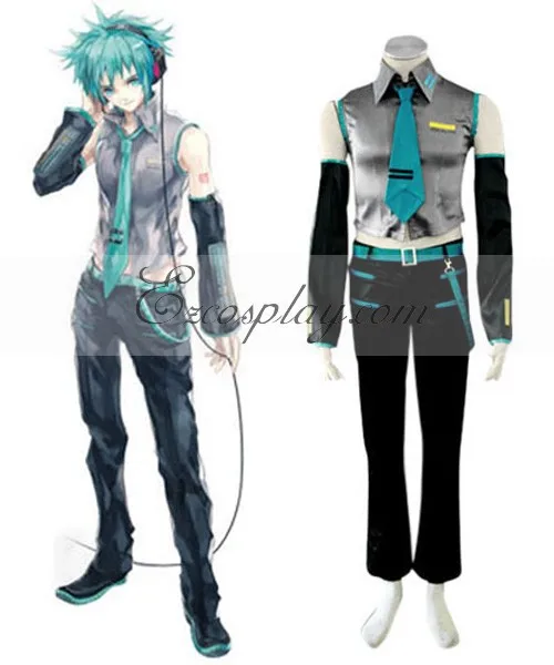 Карнавальный костюм Vocaloid Hatsune Mikuo E001 | Тематическая одежда и униформа