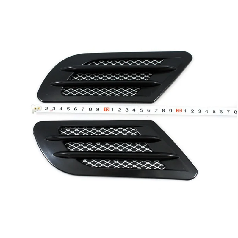 2 шт. ABS Пластик автомобильные наклейки на боковую часть как вентиляция крыло