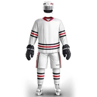 ealer free shipping cheap breathable blank training suit ice hockey jerseys in stock customized e009