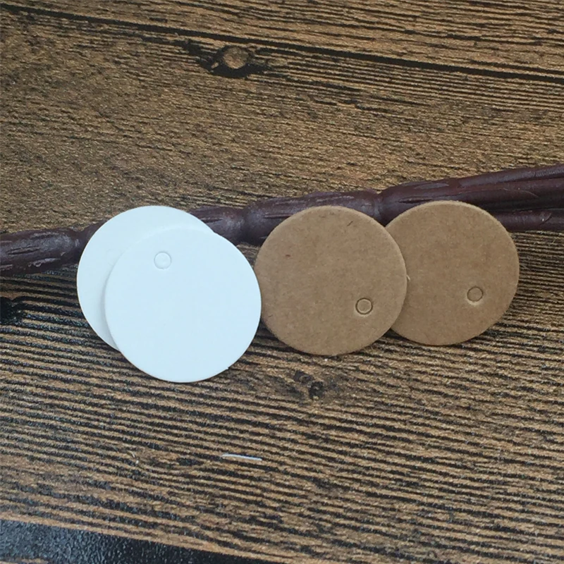 5000 шт. круглые ярлыки из крафт-бумаги для ювелирных изделий | Украшения и