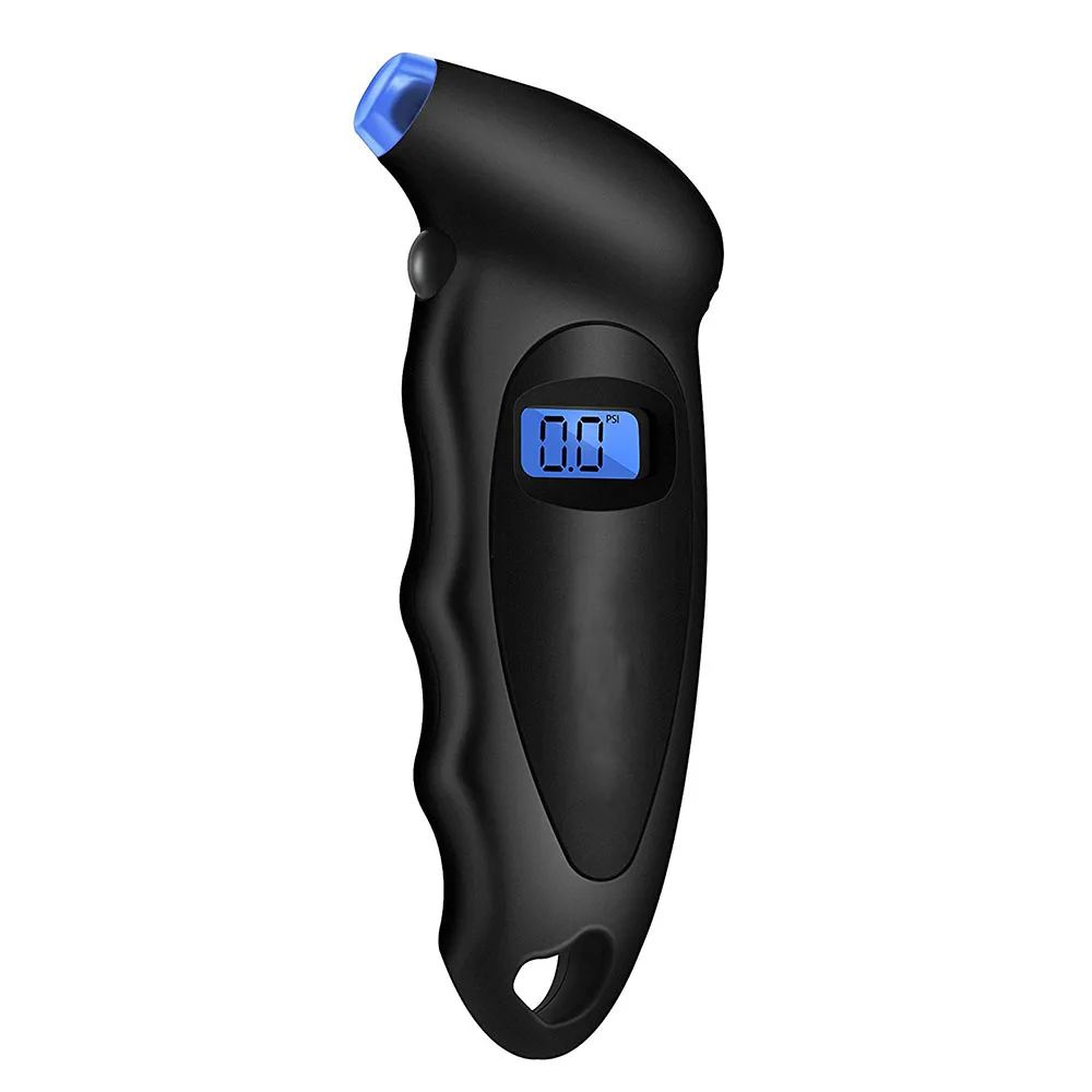 Manómetro Digital de presión de neumáticos, 150 PSI, 4 Ajustes para coche, camión, bicicleta con LCD retroiluminado y agarre antideslizante