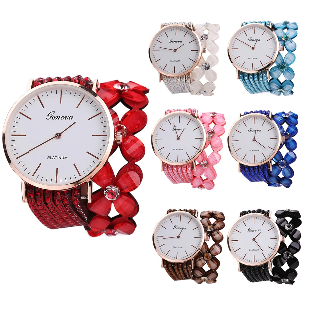 Женские повседневные кварцевые часы с циферблатом 1 38 дюйма Элегантные наручные