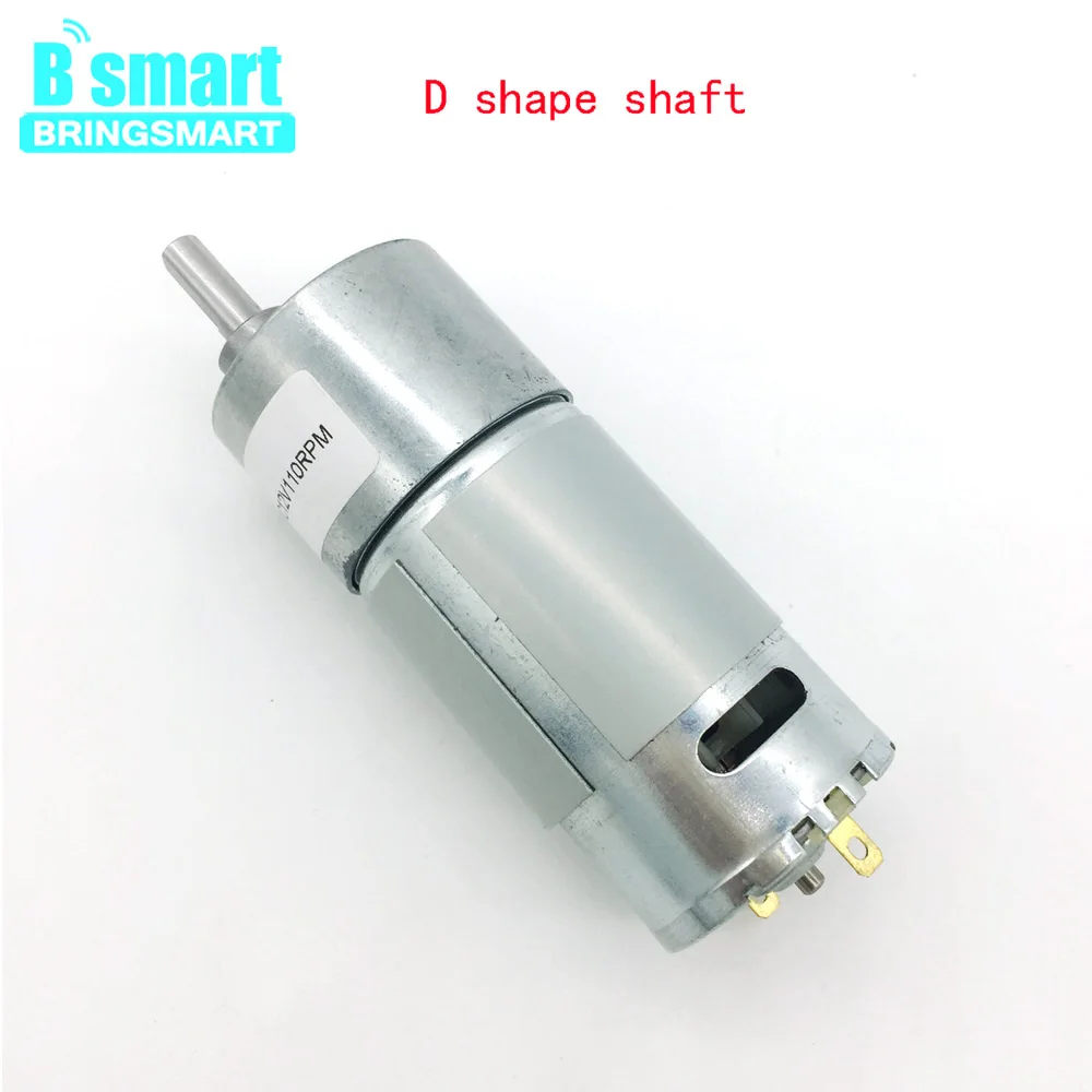 BRINGSMART JGB37 545 12 24 В постоянного тока с высоким крутящим моментом редуктор