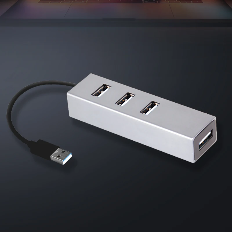 

OFCCOM New High Speed 4 Ports USB 2.0 Hub USB 1.1 Hub With Cable For Laptop PC Computer transfer support 25cm/60cm/120cm