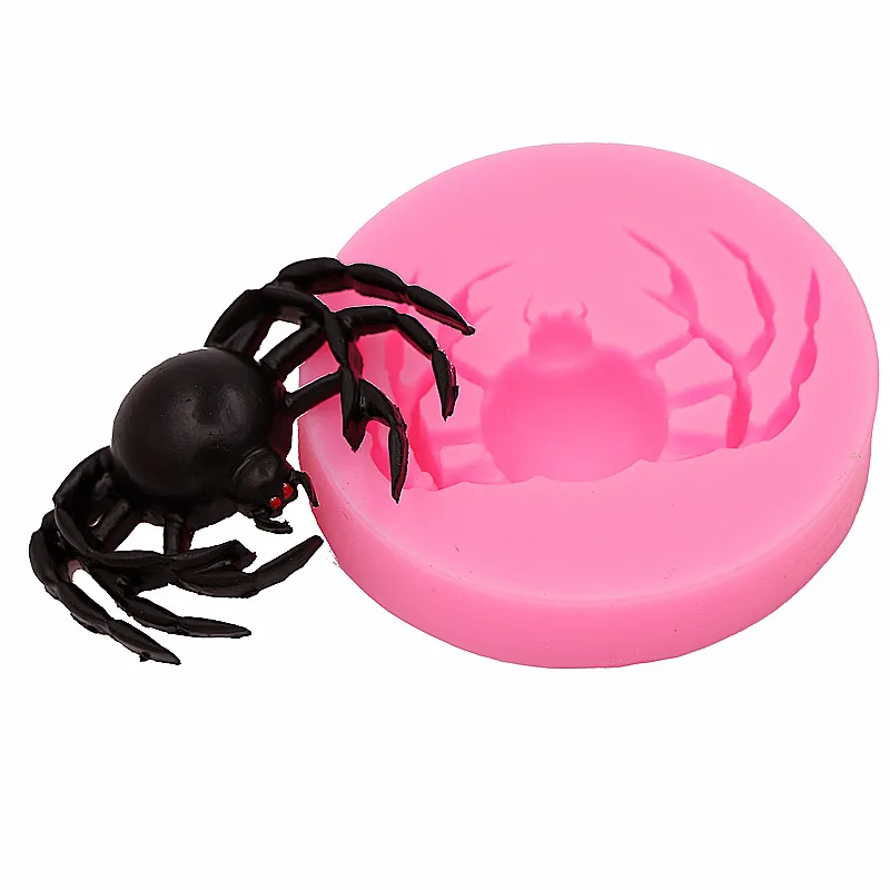 Spider Cake Cake Silicone Mold DIY Pastry Cookies Baking Gadgets Handmade Chocolate Soap Molds Cake Dessert Decorative Molds