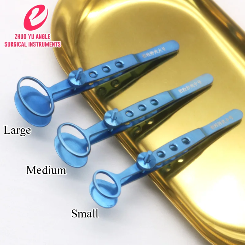 Офтальмологический пальпебральный зажим для сальника щипцы блефаропластыри