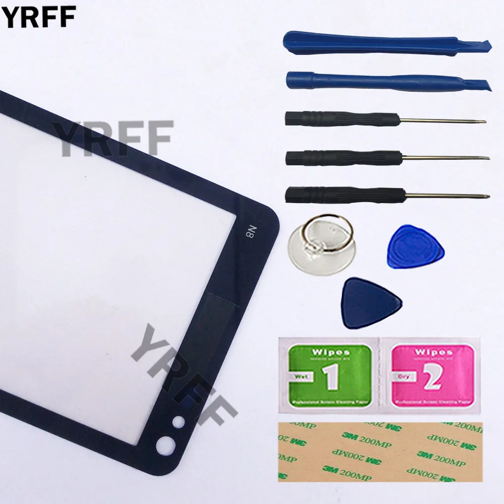 3.5'' Mobile Touch Screen Glass For Nokia N8 Lens Digitizer Front Sensor Repair Tools 3M Glue Wipes | Мобильные телефоны и