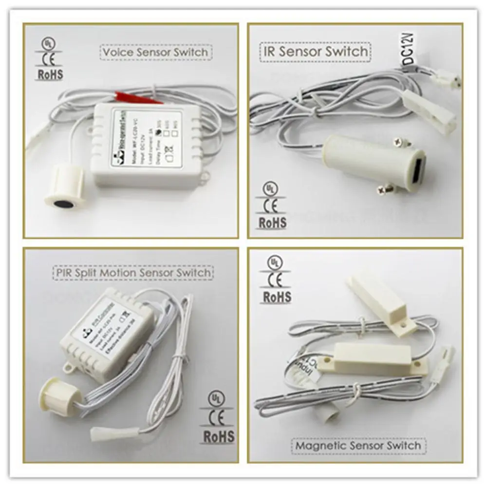 Переключатель датчика движения со встроенным инфракрасным датчиком