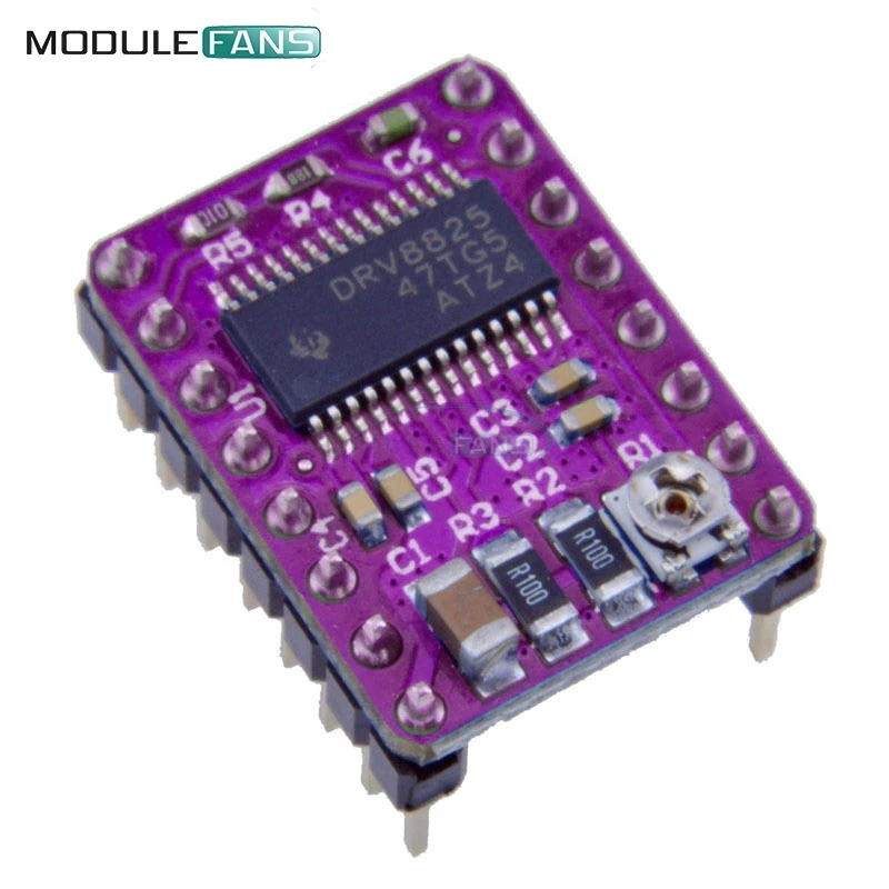 3D принтер Stepstick Drv8825 модуль драйвера шагового двигателя Reprap 4 PCB плата разрыва для