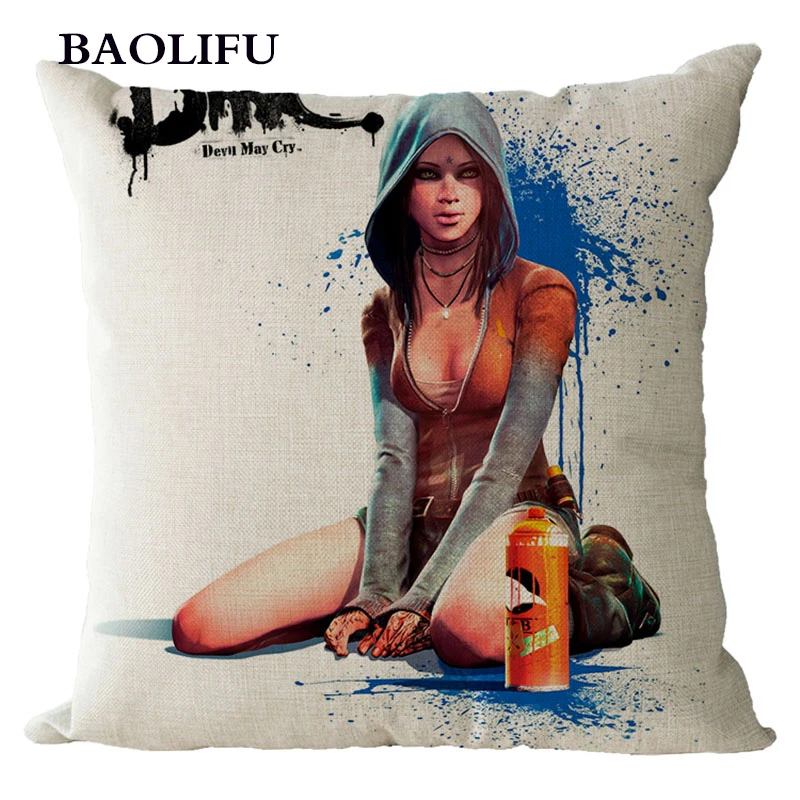 BAOLIFU Pillow Cover Horror Movie Murderers Daniel Ayala Case Chucky Taylan Soyturk Home Decorative B008 | Дом и сад