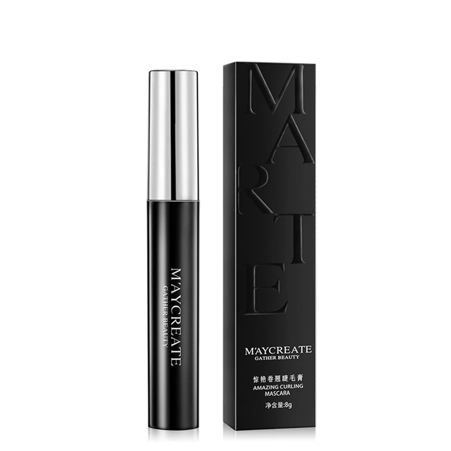 MayCreate тушь для ресниц Женская Профессиональная Удлиняющая Косметика водостойкая