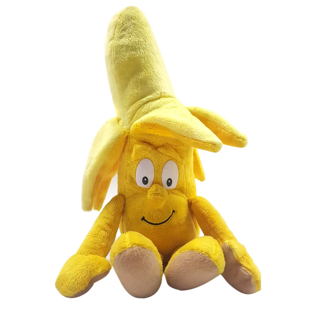 banana 1 шт. фрукты овощи мягкая плюшевая игрушка мягкая кукла милый подарок для детей Дети - Цвет: banana