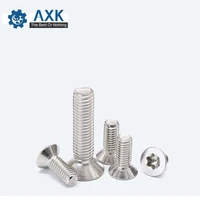 torx screws countersunk head stainless steel 100pcslot security m1 6 m2 m2 5 m3 stainlness flat high quality service