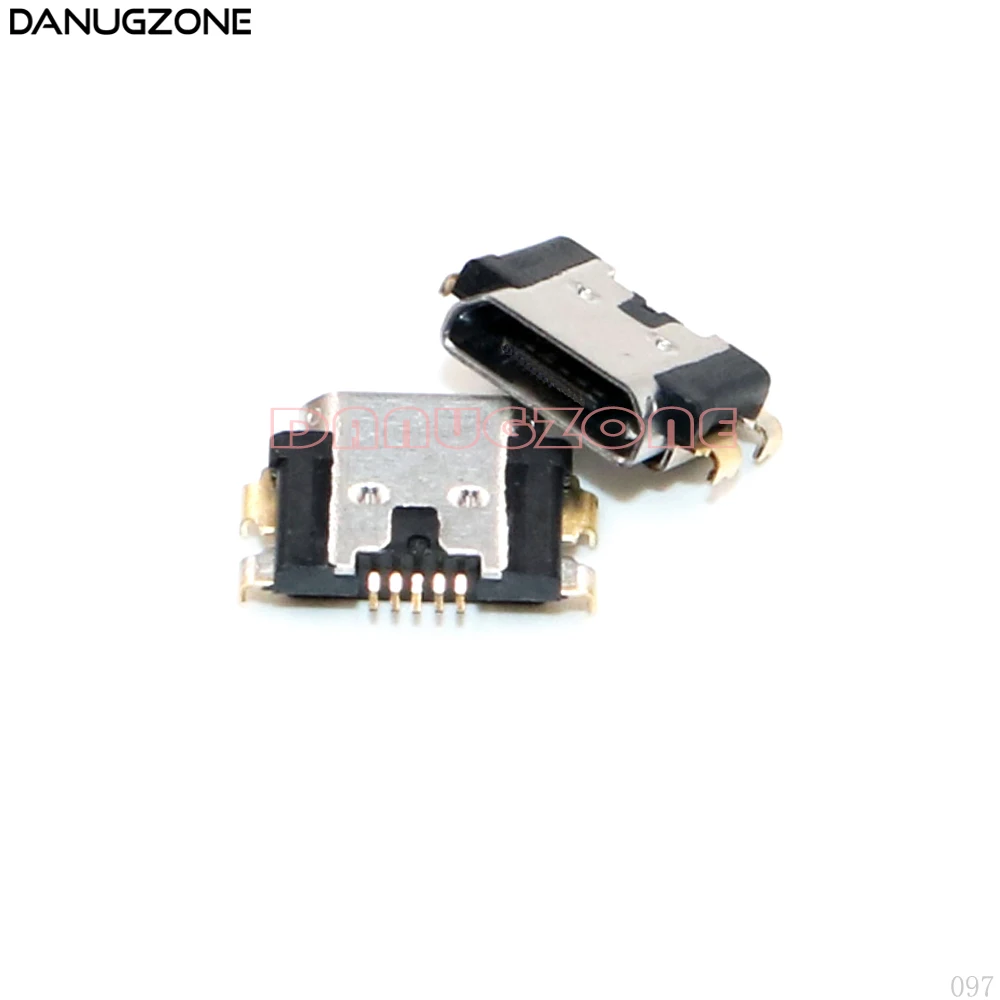 100 шт./лот для ZTE B2015 / Blade V8 BV0800 V6 Plus V7 Lite USB коннектор зарядного порта разъем