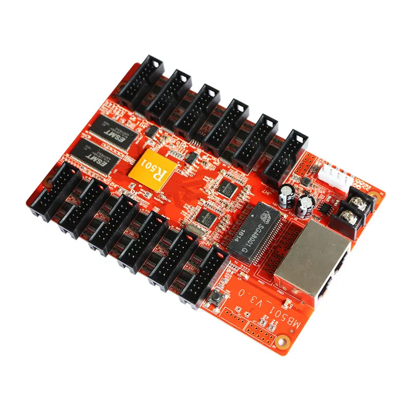 HD R501 Huidu светодиодный дисплей приемная карта для rgb led outdoor p5 p6 p8 p10|card card|card ledcard display