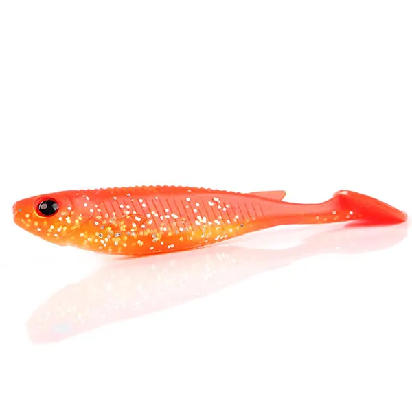 Рыболовные приманки Swing Impact Swimbait, 100 мм/8 г, 5 шт./лот, мягкие приманки, мягкие приманки для рыбалки, приманки для окуня, двойные цвета - Цвет: 005