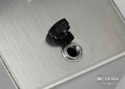 LESU металлический 52 5*50*50 мм гидравлический бак 1/14 RC трактор грузовик Tamiya DIY Модель