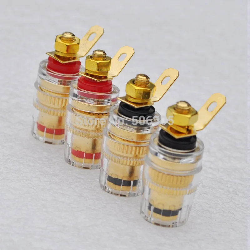 

8pcs/lot Copper Nickel Plated Banana socket Free shipping