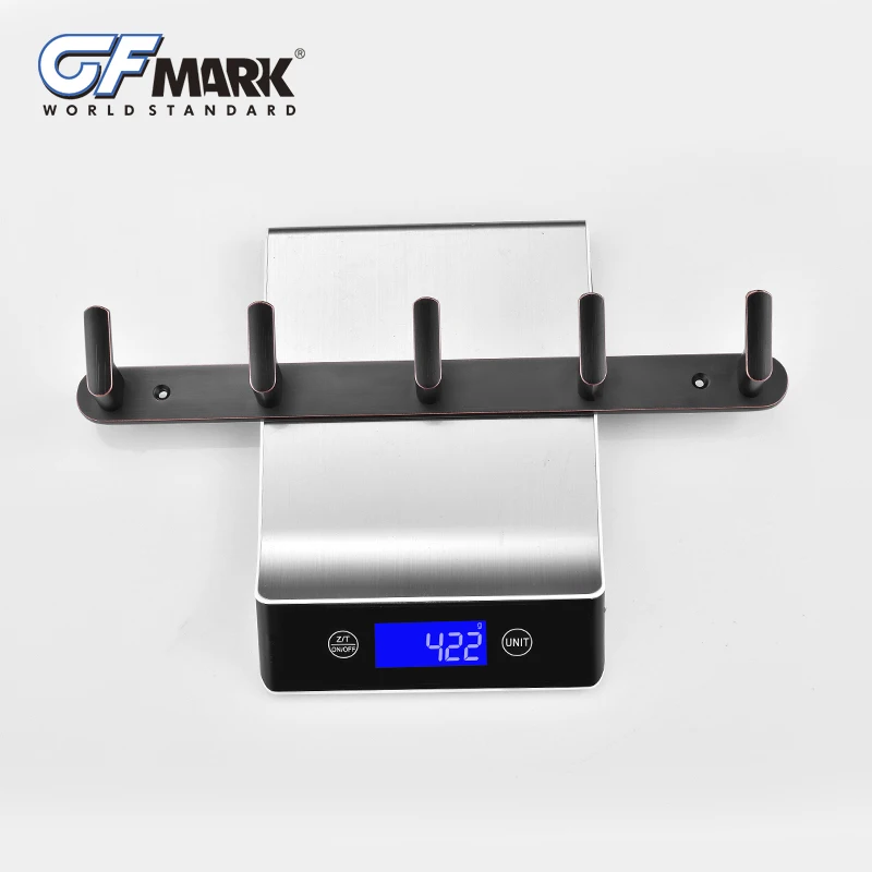 Классическая настенная вешалка GFmark крючок с огранкой отделение для полотенец