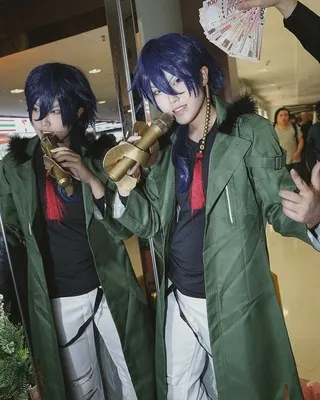 

Amine Division Rap Battle DRB Fling Posse Arisugawa Dice Cosplay Costume Uniform Outfit