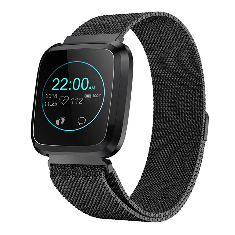 KISSCASE стильные Смарт часы Smartwatch для Xiaomi Android Поддержка с телефон камерой шагомер
