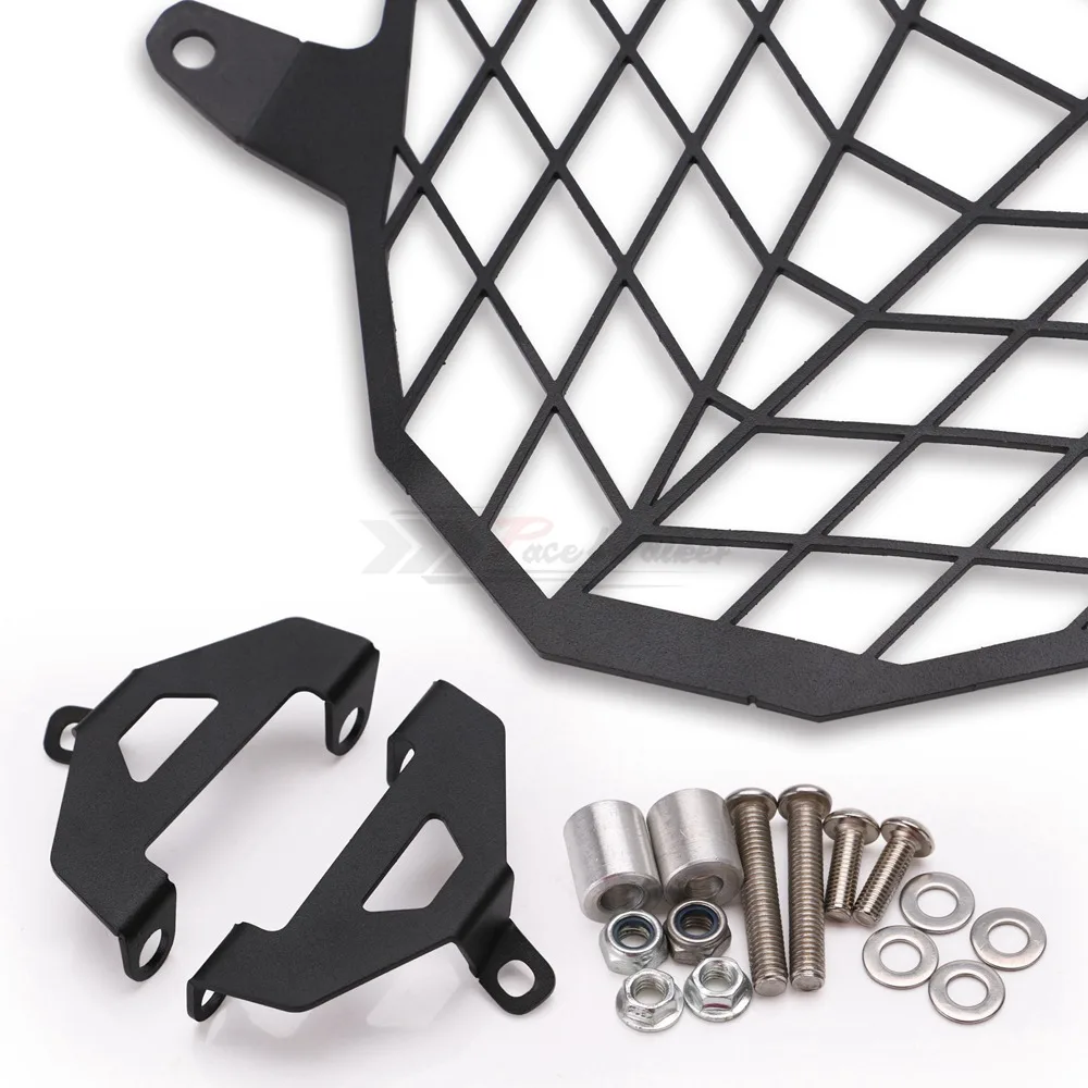 Для BMW G310GS G310 GS G 310 2017 2018 Мотоцикл Черная модификация фара решетка Защитная крышка