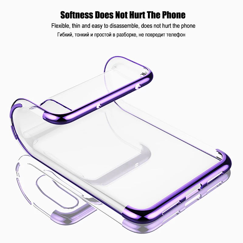 Покрытие Мягкий ТПУ чехол для huawei P Smart Z 2019 защитный Nova 5i 5Pro P30 Pro P20 Lite ударопрочный