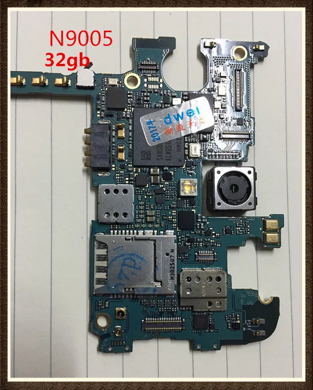 Разблокированные оригинальные Материнские платы 32 ГБ для samsung Galaxy NOTE 3 N9005 плата LTE