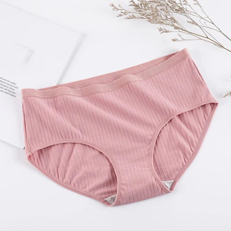 Женское Бесшовное нижнее белье из хлопка большие размеры 2XL/4XL Прямая поставка 2019|