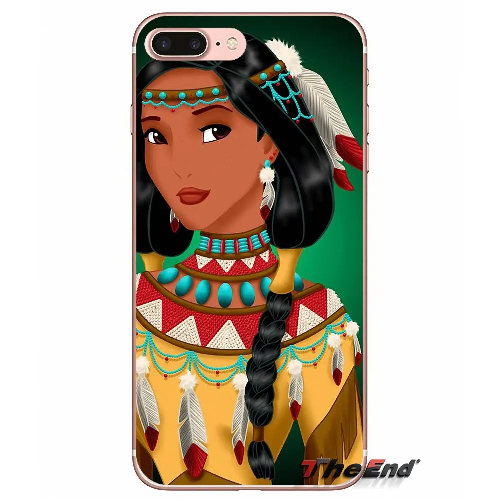 Pocahontas Tattoo Princess Soft TPU Case For Xiaomi Redmi 4 3 3S Pro Mi3 Mi4 Mi4i Mi4C Mi5 Mi5S Mi Max Note 2 | Мобильные телефоны