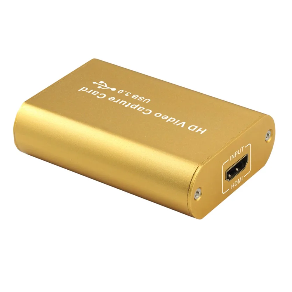 Адаптер HDMI-USB 3 0 HD для видеозахвата гнездовой разъем HD1080P UAC/UVC Wii PSP 34 XBOX ноутбука