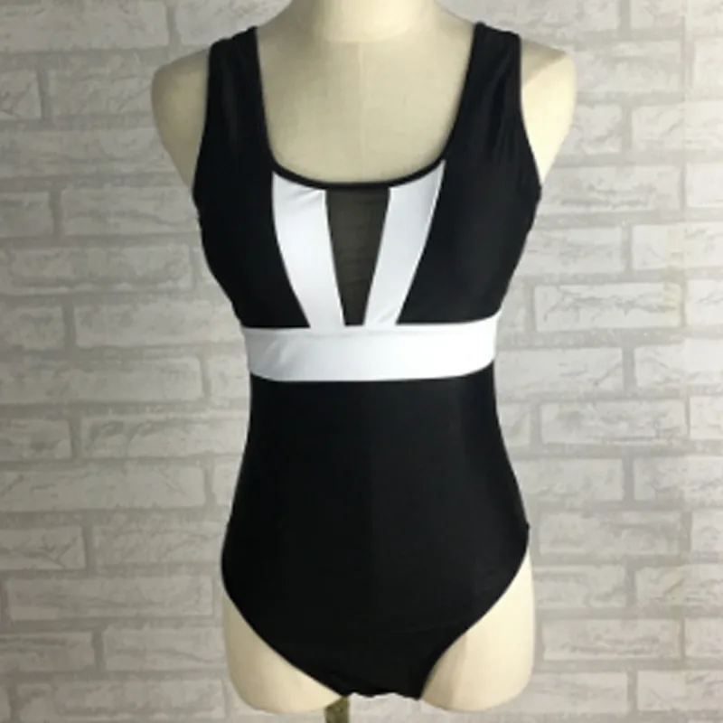 Сексуальный женский купальник пуш ап однотонный цельный бюстгальтер сетчатый