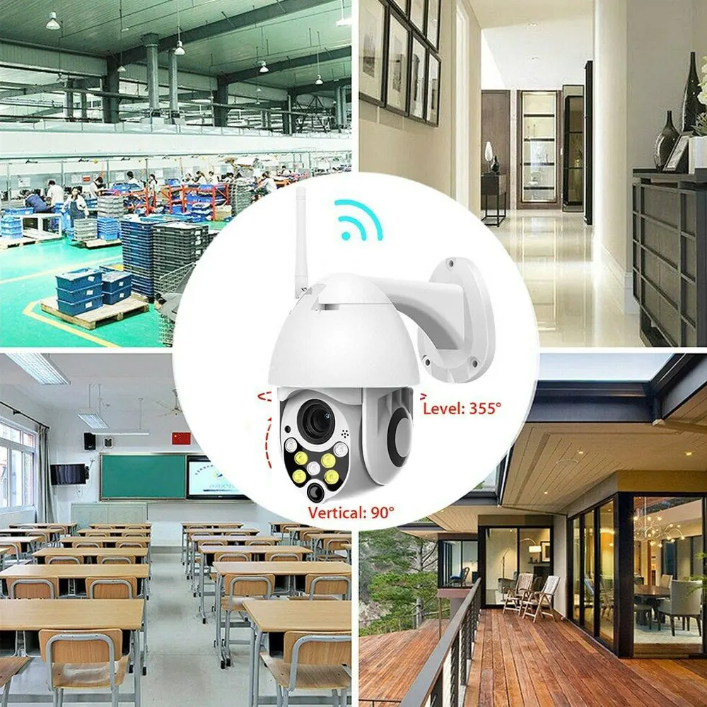1080P PTZ IP камера наружная скорость купольная беспроводная Wifi камера безопасности Аудио Микрофон сеть видеонаблюдения Сигнализация связь