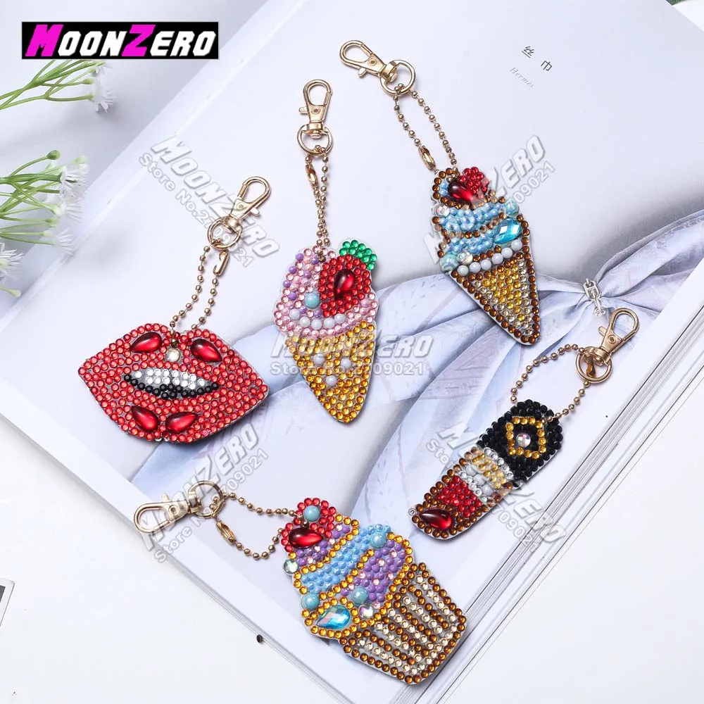 Новинка алмазная картина особой формы 5D сделай сам бриллианты брелок детские