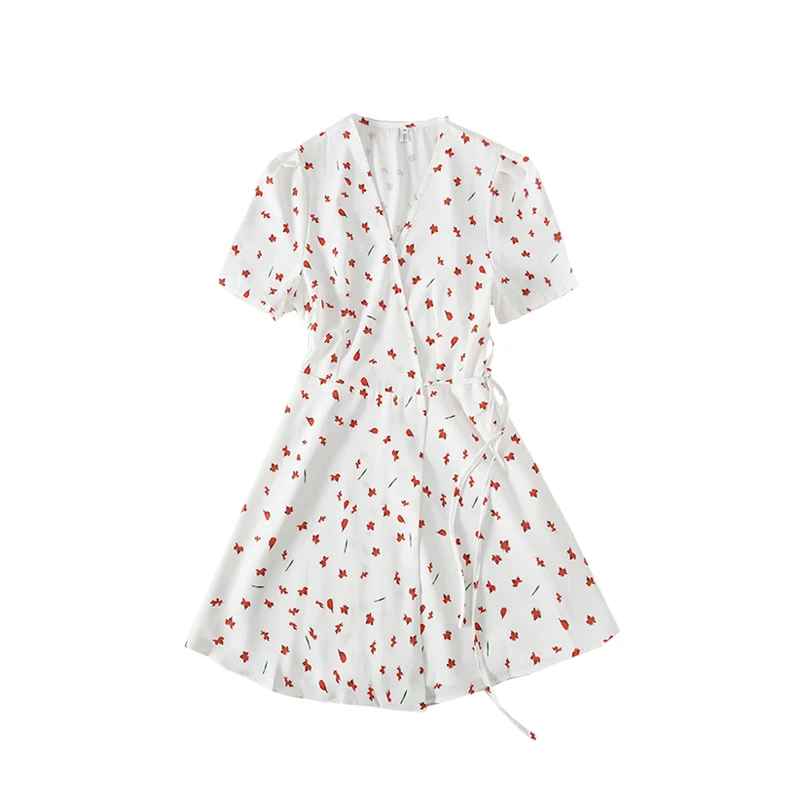 Женское платье с коротким рукавом свободное милое принтом в стиле Звезд