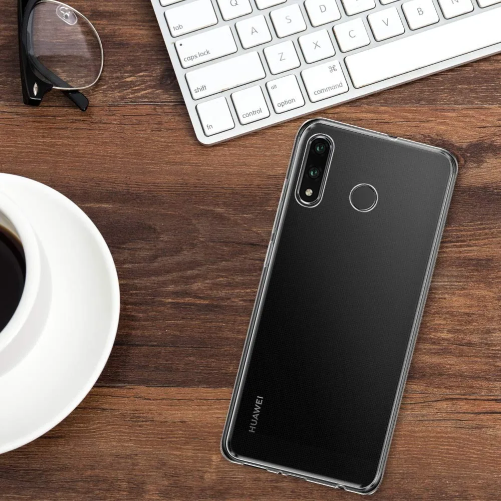 Мягкий чехол для телефона иp ТПУ прозрачные чехлы huawei P30 Lite Прозрачный с надписью