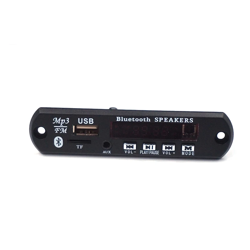 Новая беспроводная Bluetooth MP3 WMA Плата декодера автомобильная аудиосистема FM радио
