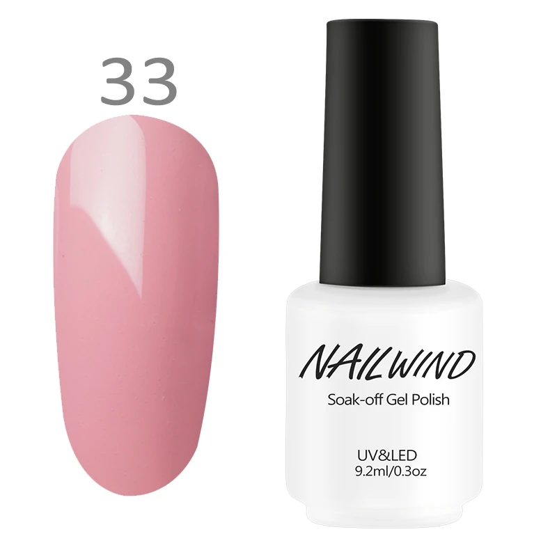 33 NAILWIND лак для ногтей 9,2 мл УФ цветной гель лак для ногтей акриловый гель Лаки резиновая основа для наращивания ногтей дизайн маникюра - Цвет: 33