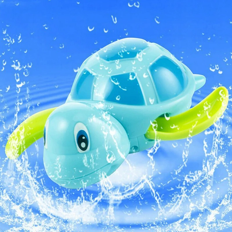 Эфирные случайный Цвет новорожденных плавать черепаха заводные цепи мелких