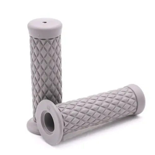 2x Retro Hand Grip Motorcycle Grips 7/8&quot 22mm Handlebar Universal Street bike Dirt Dual Sport Custom|Ручки для мотоциклов| |