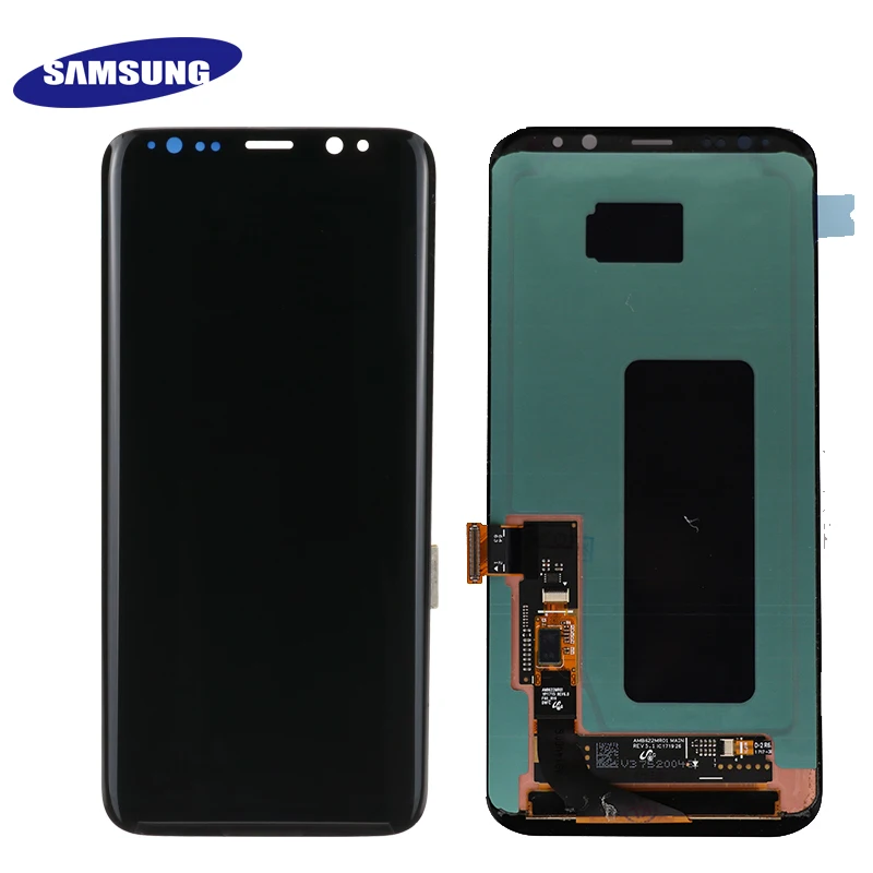 Оригинальный S8 plus дисплей экран для SAMSUNG Galaxy плюс Замена LCD сенсорный дигитайзер