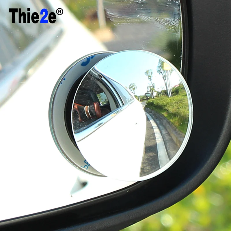 1 пара автомобильное круглое выпуклое зеркало для слепых зон ford focus 2 3 Hyundai solaris Mazda