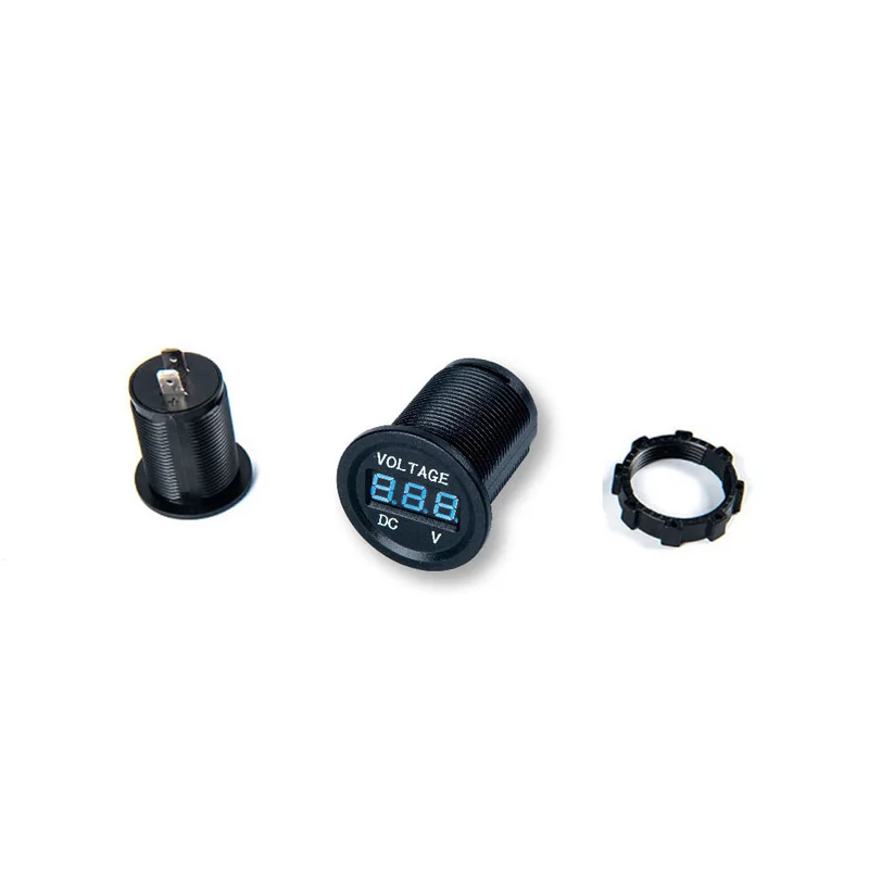 

Universal Waterproof Motorcycle Boat Car Truck DC 12V 24V LED Voltage Meter