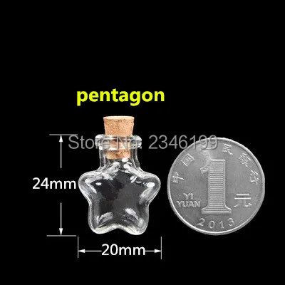 100pcs Mini Cute Clear Empty Glass Bottles With Cork Stopper Essential Oil Jars Small Wishing Bottle DIY Gift Tools Packaging | Красота и