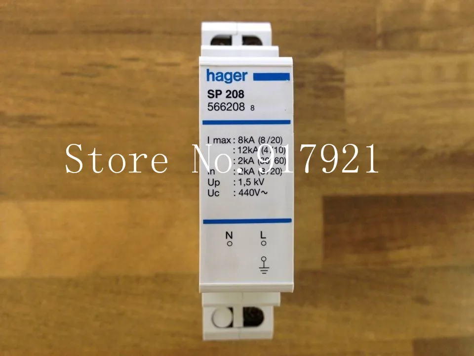 

[ZOB] Hagrid SP208 surge protection device 4 8KA lightning 1P+N spot genuine new Hagrid--5PCS/LOT