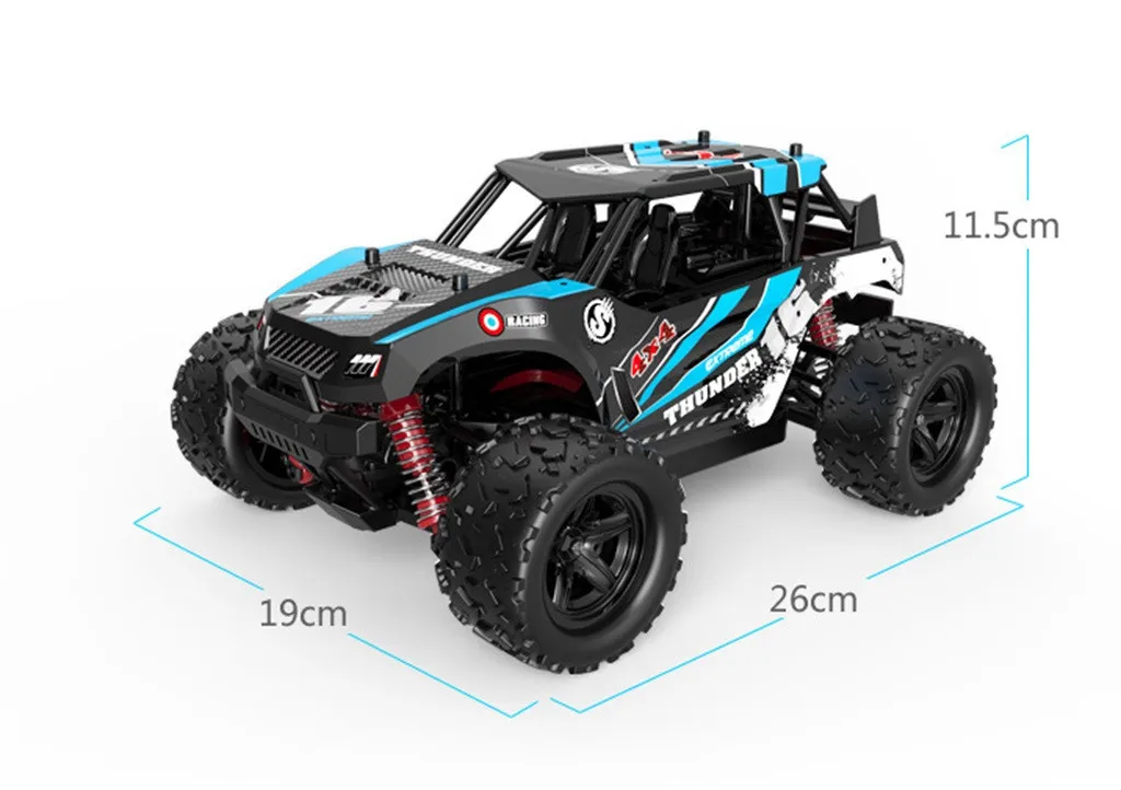 50KM/H 1/18 Scale RC Car 2.4G 4WD High Speed Fast Remote Controlled Large TRACK Professional four-wheel drive racing Z514 | Игрушки и